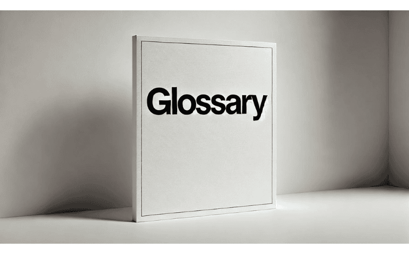 How to write a glossary for a report