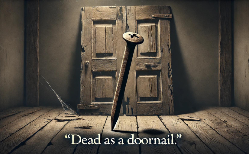 Dead as a Doornail is one of the most common cliches.