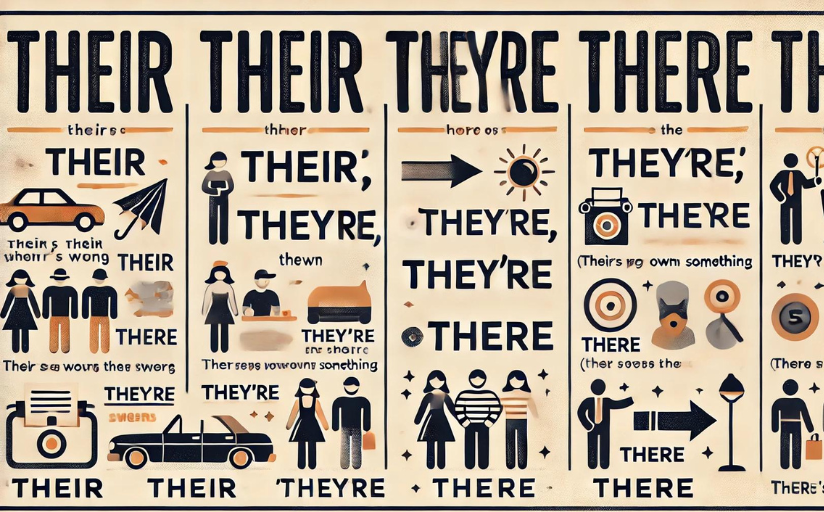 there vs their vs they're