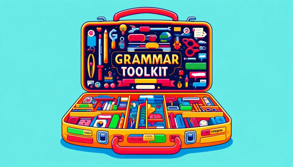 A toolkit showing grammar tools