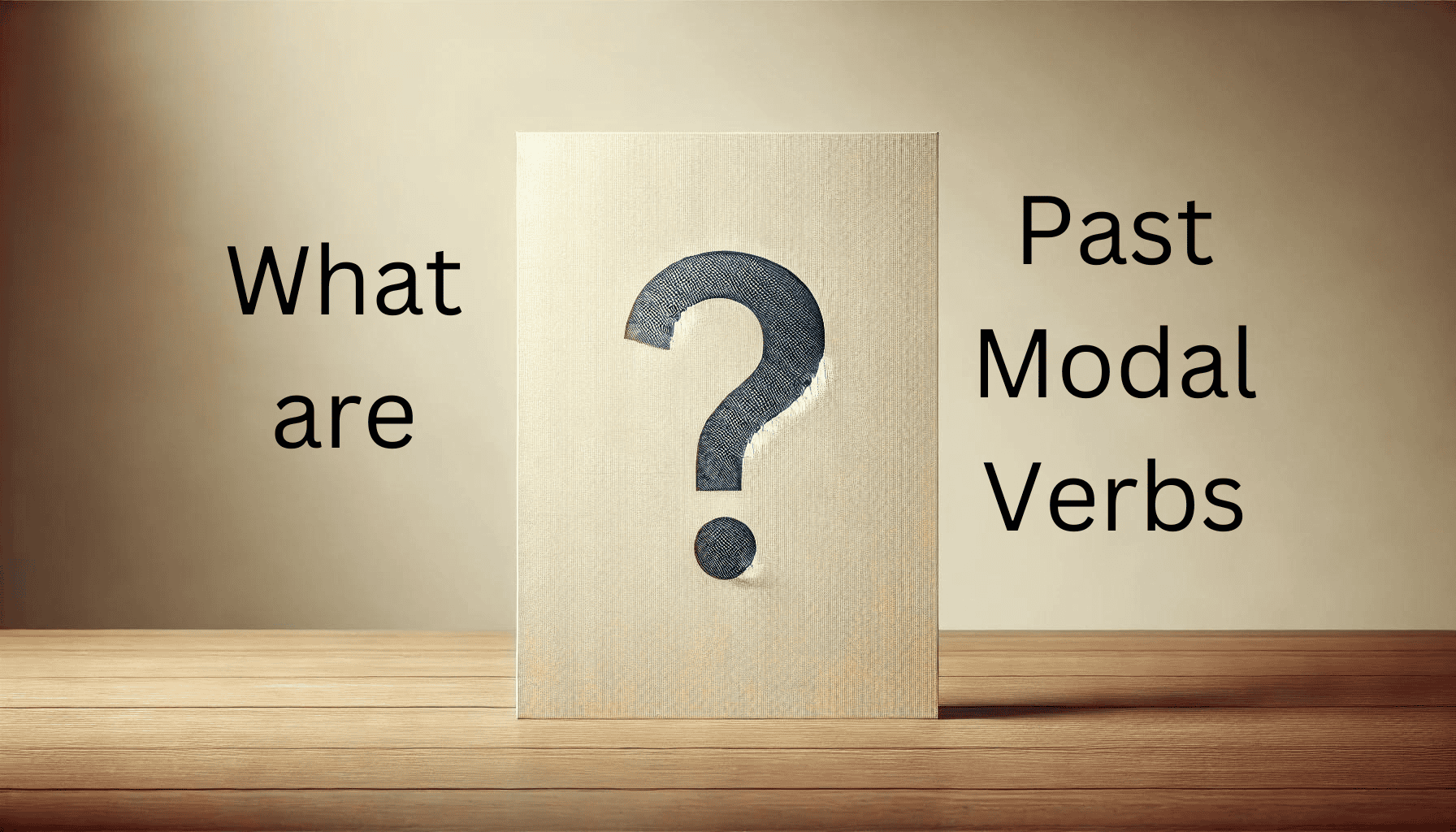 What Are Past Modal Verbs?