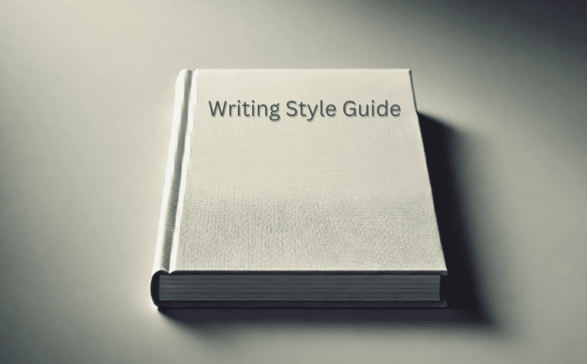 There are many different style guides for writing