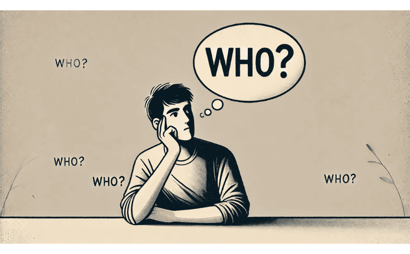 A young man wonders when to use who vs. whom in his writing.