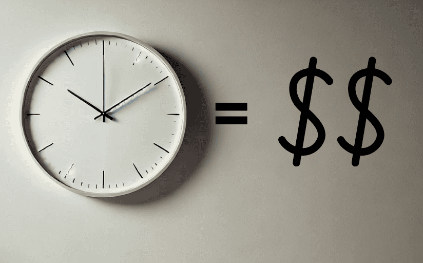 time equals money, so work on writing confidence