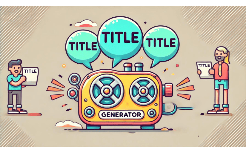 Check Out Our Favorite Random Blog Title Generators