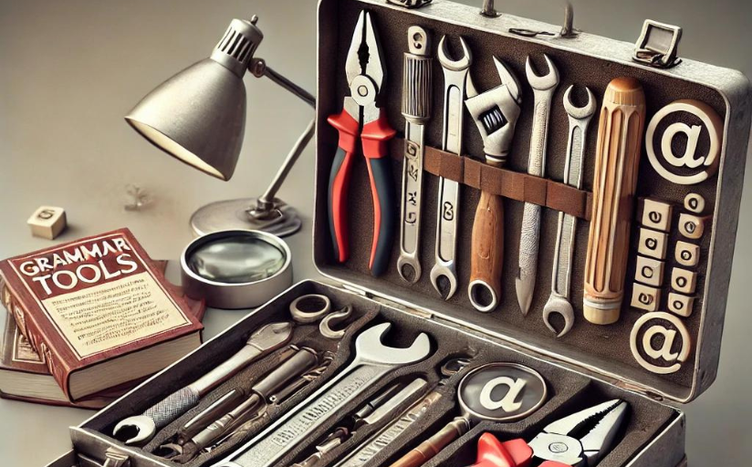 A toolbox full of grammar tools, including relative clauses.