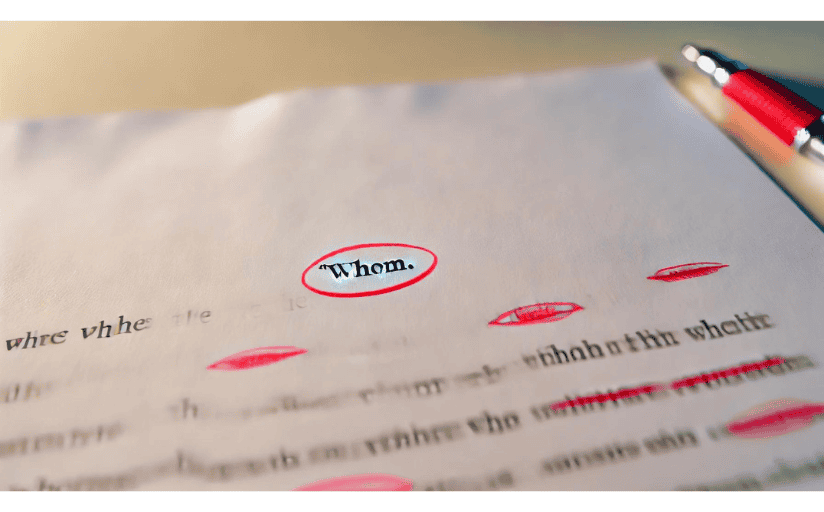 Commonly Confused Words: Who vs. Whom