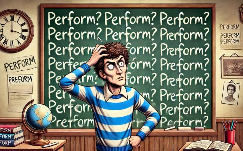 Commonly Confused Words: Preform vs. Perform