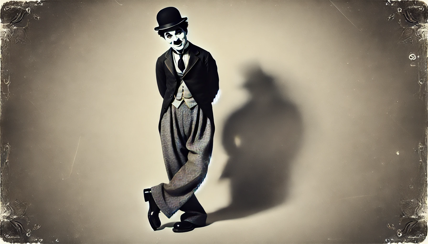 Charlie Chaplin is an example of the poetic device, alliteration.